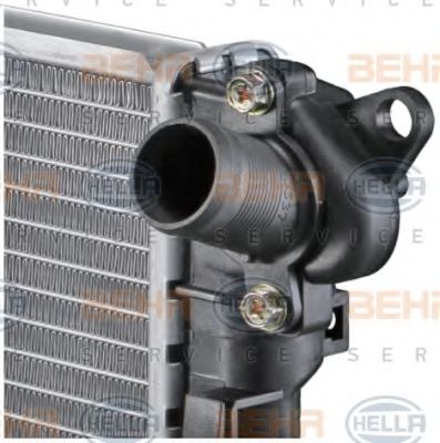 Радиатор, охлаждение двигателя BEHR HELLA SERVICE 8MK376749521