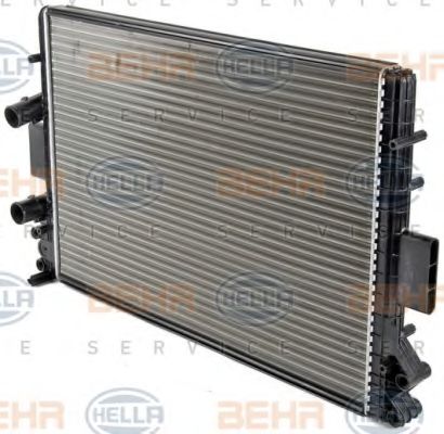 Радиатор, охлаждение двигателя BEHR HELLA SERVICE 8MK376754391