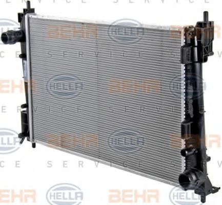 Радиатор, охлаждение двигателя BEHR HELLA SERVICE 8MK376754451