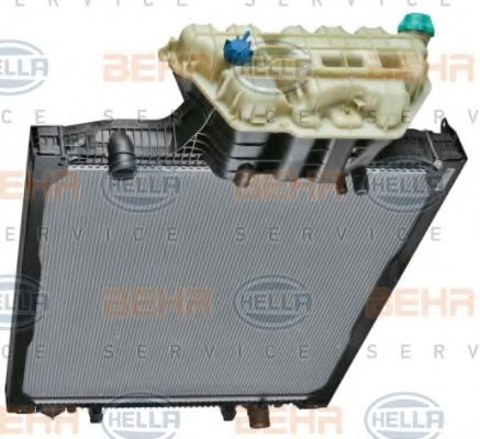 Радиатор, охлаждение двигателя BEHR HELLA SERVICE 8MK376756021