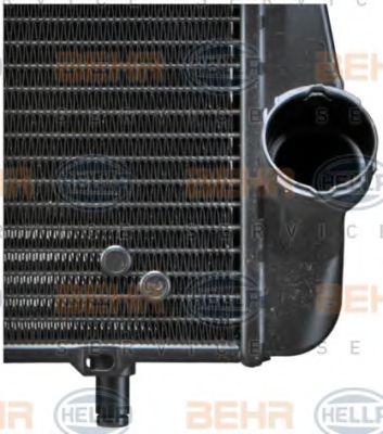 Радиатор, охлаждение двигателя BEHR HELLA SERVICE 8MK376765131