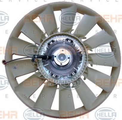 Вентилятор, охлаждение двигателя BEHR HELLA SERVICE 8MV376791691