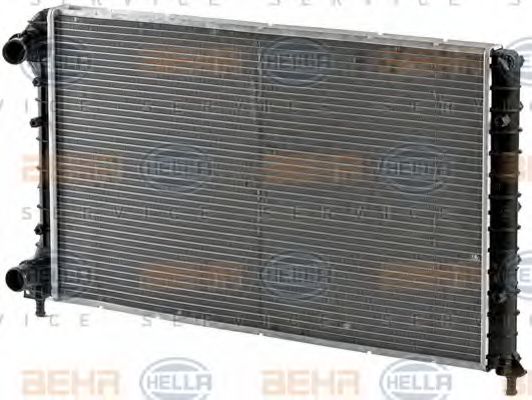 Радиатор, охлаждение двигателя BEHR HELLA SERVICE 8MK376900061
