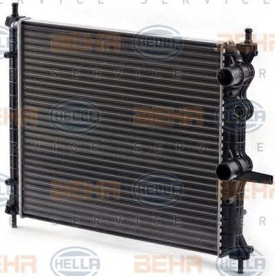 Радиатор, охлаждение двигателя BEHR HELLA SERVICE 8MK376900094