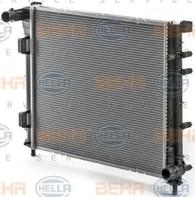 Радиатор, охлаждение двигателя BEHR HELLA SERVICE 8MK376900171