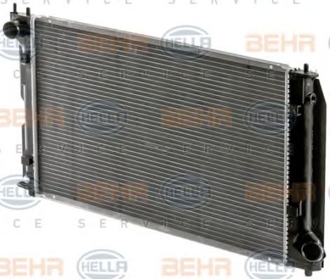 Радиатор, охлаждение двигателя BEHR HELLA SERVICE 8MK376900331