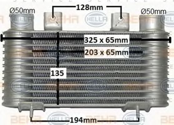 Интеркулер BEHR HELLA SERVICE 8ML 376 900-561