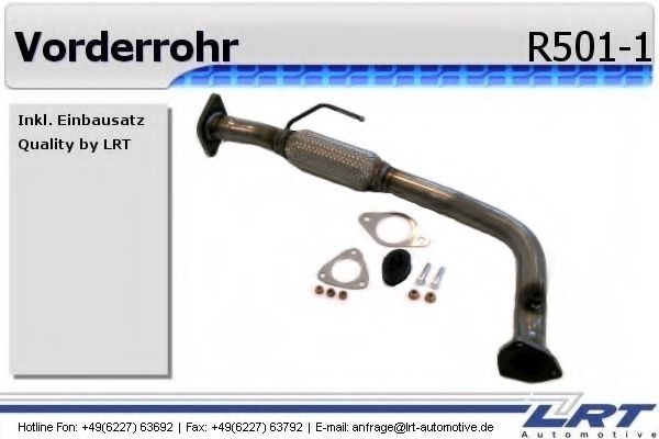 Труба выхлопного газа LRT R501-1