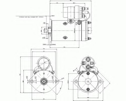 Электродвигатель DELCO REMY 19024663