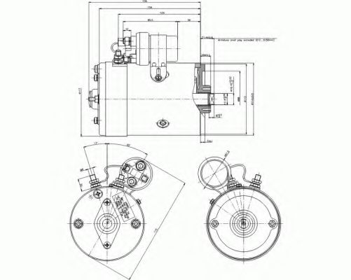 Электродвигатель DELCO REMY 19024696