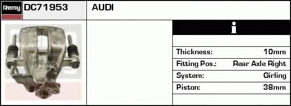 Тормозной суппорт DELCO REMY DC71953