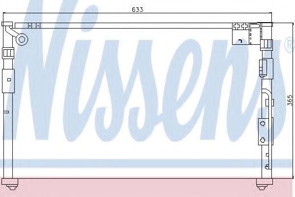 Конденсатор, кондиционер NISSENS 94039