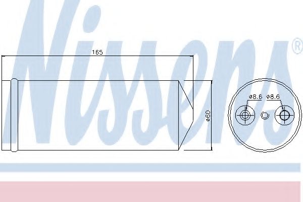 Осушитель, кондиционер NISSENS 95437