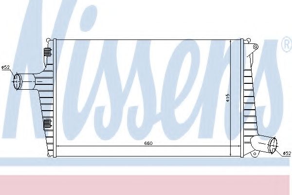 Интеркулер NISSENS 96635