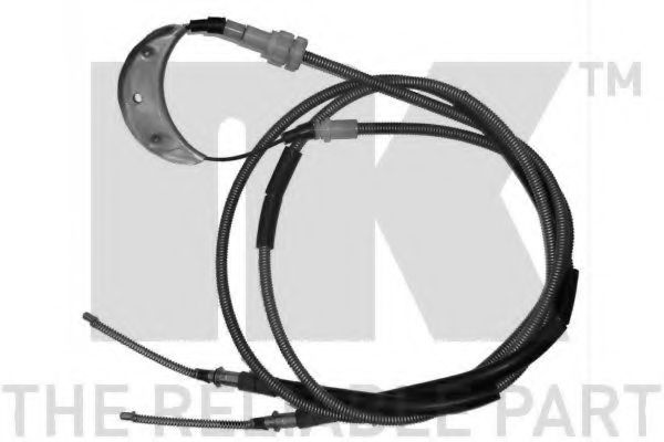 Трос, стояночная тормозная система NK 902570