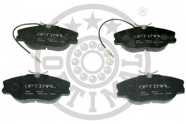 Комплект тормозных колодок, дисковый тормоз OPTIMAL 9913