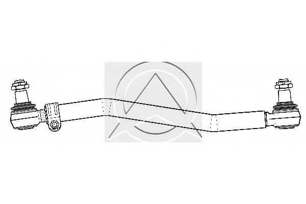 Продольная рулевая тяга SIDEM 686132