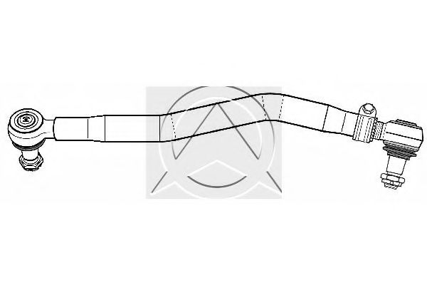 Продольная рулевая тяга SIDEM 686538