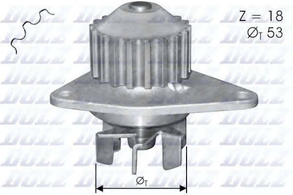 Водяной насос DOLZ C114