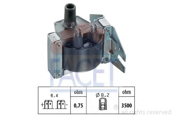 Катушка зажигания FACET 9.6058