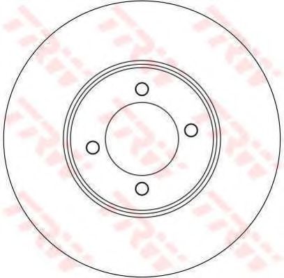 Тормозной диск TRW DF4139