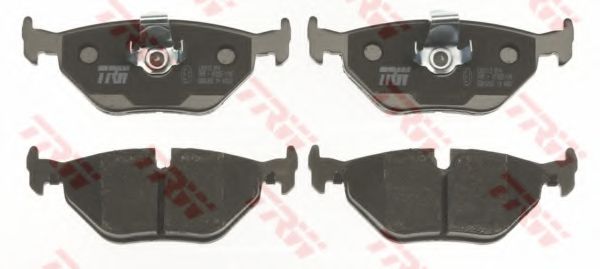 Комплект тормозных колодок, дисковый тормоз TRW 21691