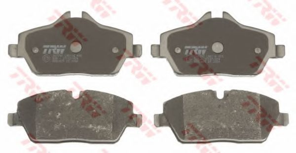 Комплект тормозных колодок, дисковый тормоз TRW 23915