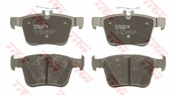 Комплект тормозных колодок, дисковый тормоз TRW 25010