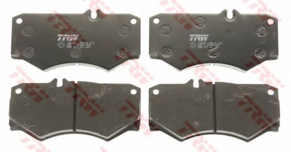 Комплект тормозных колодок, дисковый тормоз TRW 20784