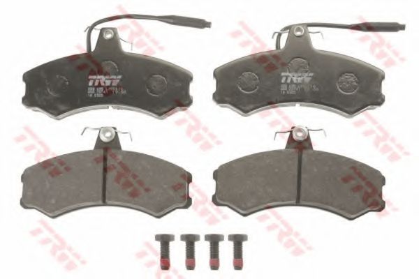 Комплект тормозных колодок, дисковый тормоз TRW 20787