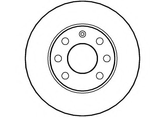 Тормозной диск NATIONAL NBD005