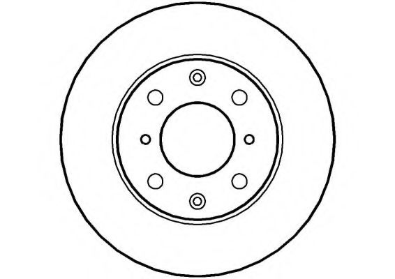 Тормозной диск SEBRO 2119
