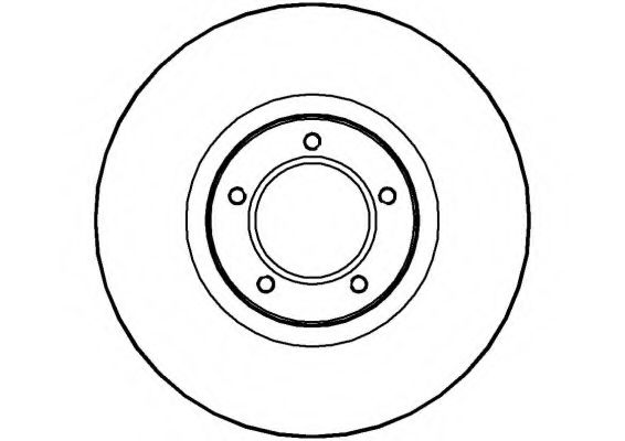 Тормозной диск NATIONAL NBD045
