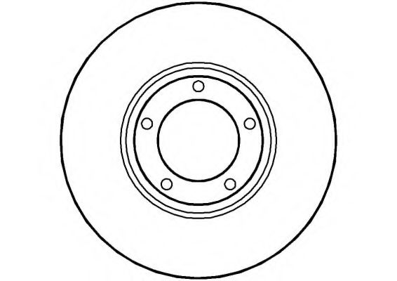 Тормозной диск NATIONAL NBD097