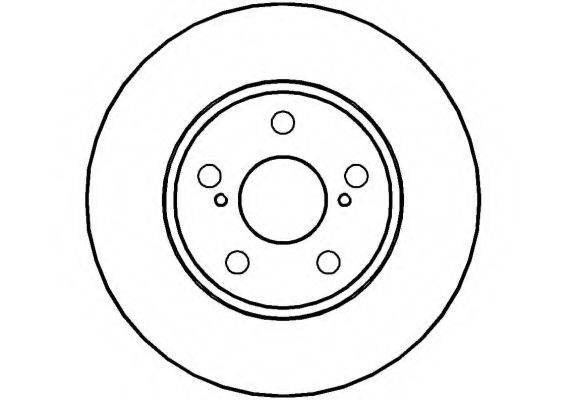 Тормозной диск NATIONAL NBD1047