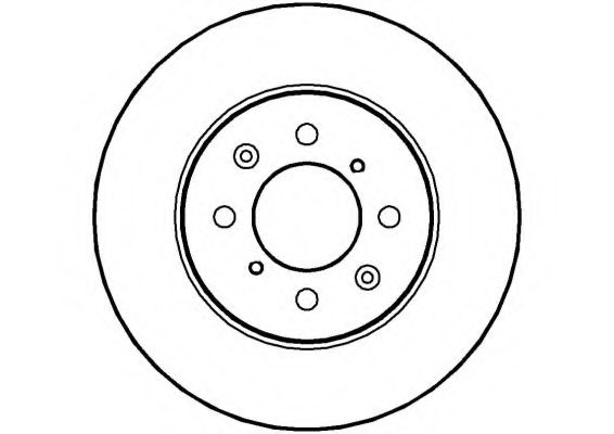 Тормозной диск NATIONAL NBD1368