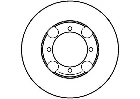 Тормозной диск NATIONAL NBD220
