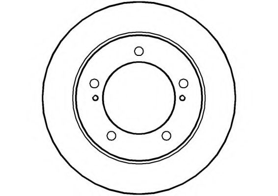 Тормозной диск NATIONAL NBD257