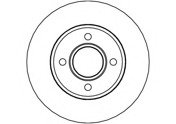 Тормозной диск NATIONAL NBD301