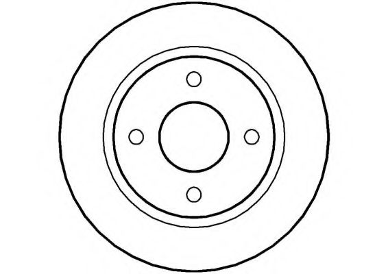 Тормозной диск NATIONAL NBD339