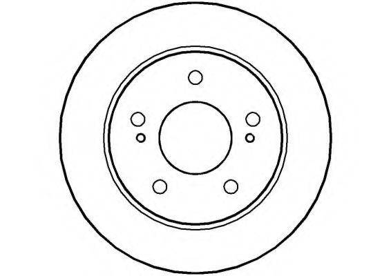 Тормозной диск NATIONAL NBD531