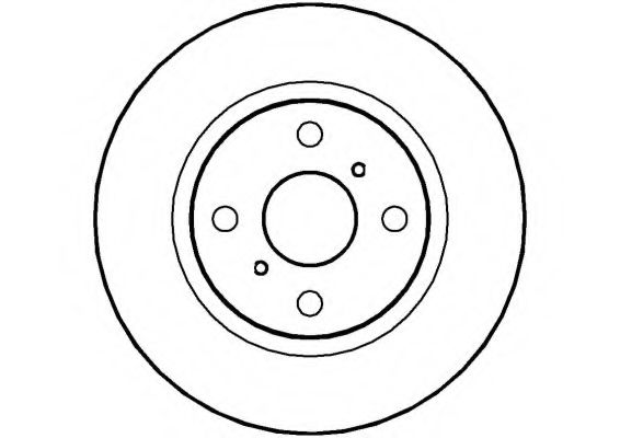 Тормозной диск NATIONAL NBD555
