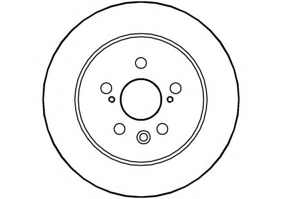 Тормозной диск NATIONAL NBD750