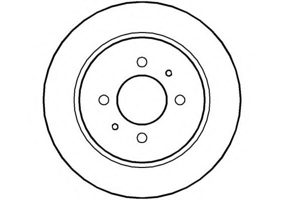 Тормозной диск NATIONAL NBD846