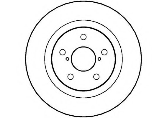 Тормозной диск NATIONAL NBD907
