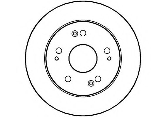 Тормозной диск NATIONAL NBD953