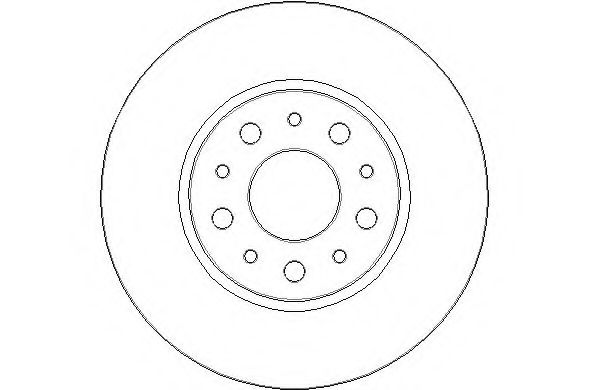 Тормозной диск NATIONAL NBD1830