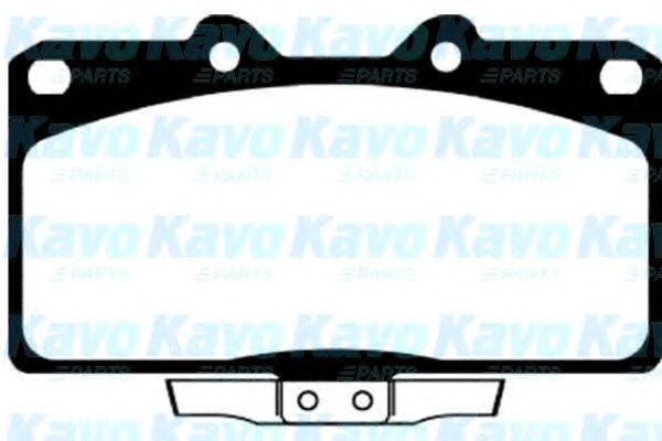 Комплект тормозных колодок, дисковый тормоз KAVO PARTS BP-5517