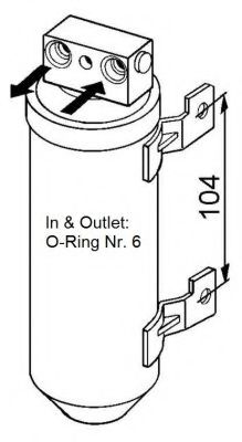 Осушитель, кондиционер NRF 33053