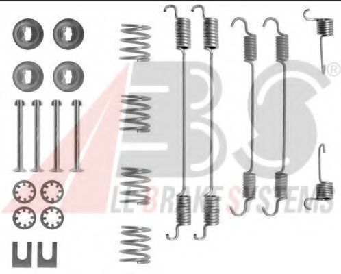 Комплектующие, тормозная колодка A.B.S. 0747Q